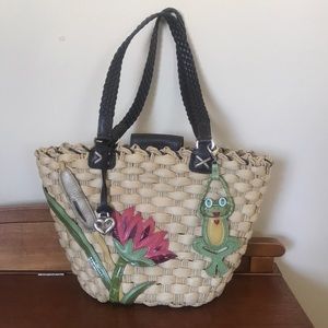 Brighton straw bag